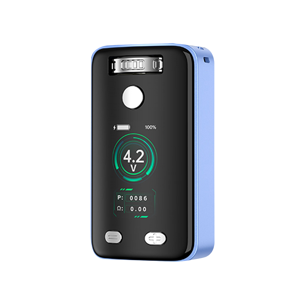 Yocan UNI 3.0 Portable Box Mod Yocan Light Blue Vaporizers - Tophatter Daily Deals