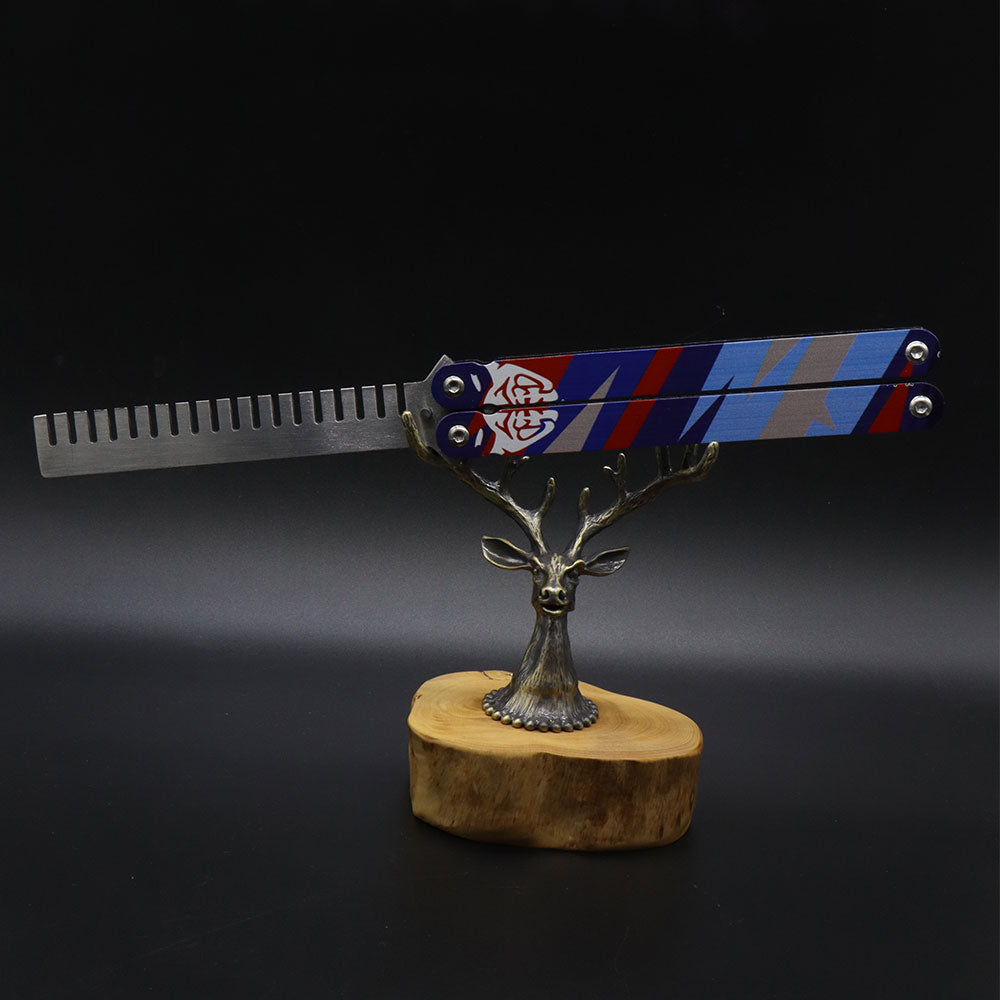 Creative Metal Elk Head Wooden Stand - Tophatter Daily Deals