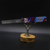 Creative Metal Elk Head Wooden Stand - Tophatter Daily Deals