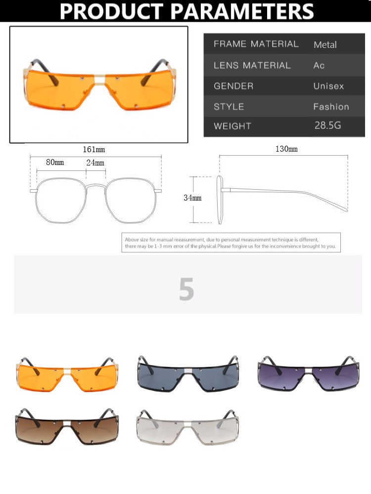 Young Girl Sunglasses Men Cyberpunk Shadow Eyeglasses Sunglasses - Tophatter Daily Deals