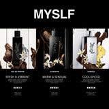 YSL Myslf Eau De Parfum 100ml & Travel Spray 10ml Gift Set