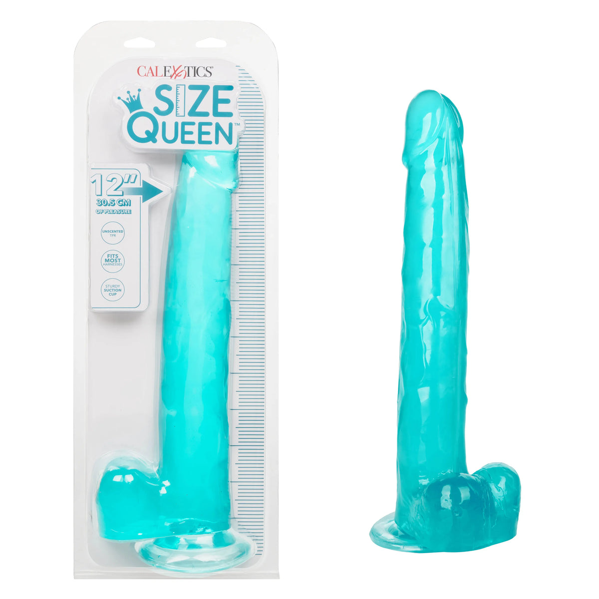 Size Queen 12 Inch Realistic Dildo – Firm 30.5 Cm Dildo > Dildos > Large Dildos - Tophatter Daily Deals