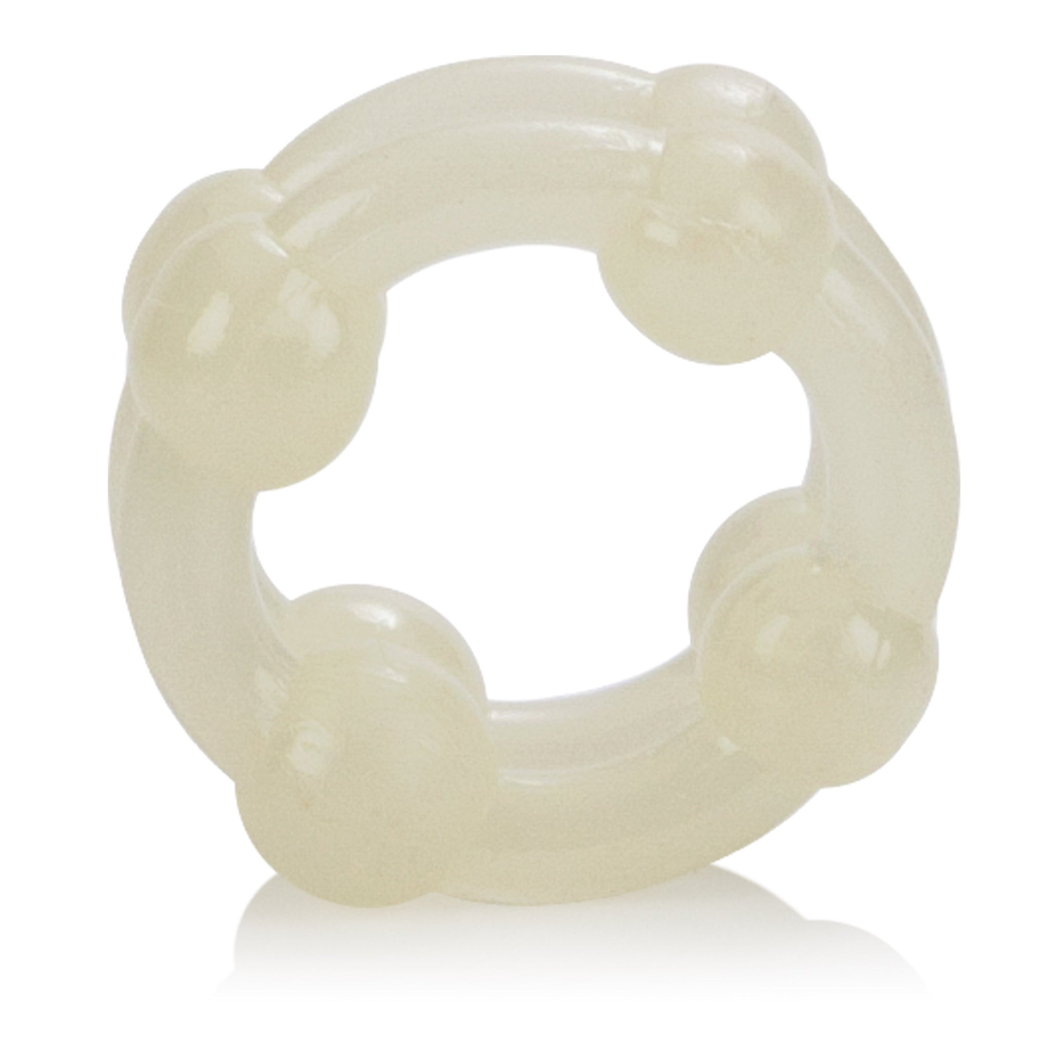Island Rings Double Stacker Glow In The Dark Stretchy Cock Rings 0.75 Inch 2 Cm Duo > Cock Ring > Sets - Tophatter Daily Deals
