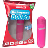 Rechargeable Bullet Vibrator (Pink) – Waterproof 3-Speed Body-Safe ABS Material Vibrator > Vibrators > Mini Vibrators - Tophatter Daily Deals