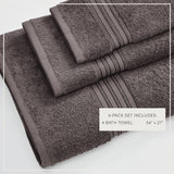 Cotton Terry Bath Towel Set - Cooper Collection Bath - Tophatter Daily Deals