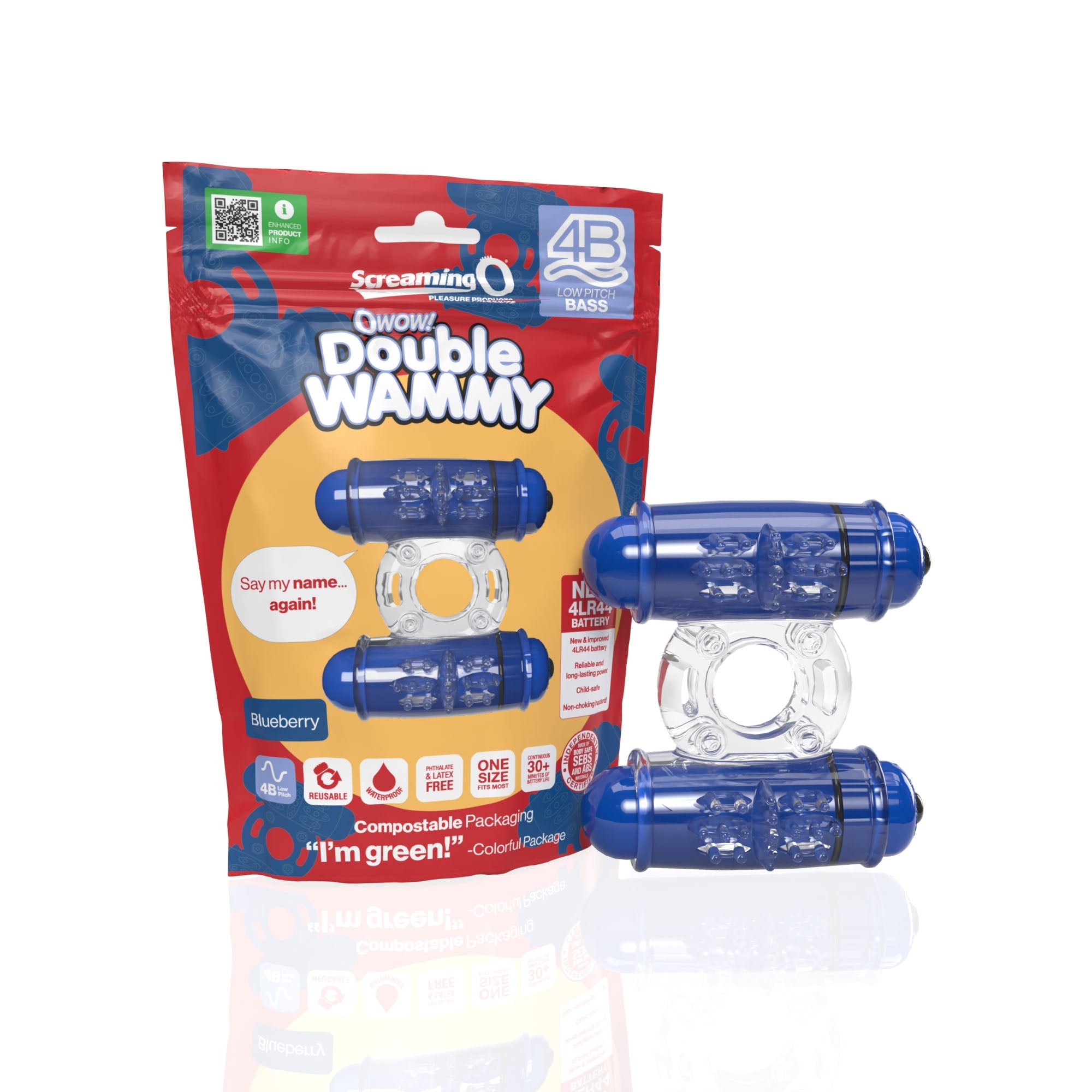 Double Wammy 4B Low Pitch Bass > Sex Toys > Couples Toys - Tophatter Daily Deals