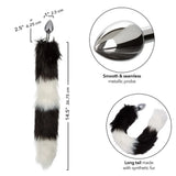 Running Wild Tail – Metallic Probe with Long Tail Accessory > Anal Range > Tail Butt Plugs - Tophatter Daily Deals
