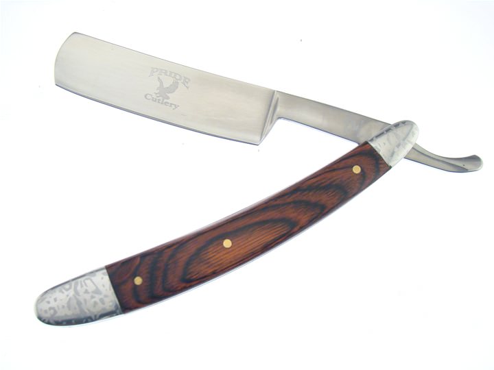Rosewood Straight Razor - Polish Plain - TOPHATTER'S ARMORY DEALS Collectible Weapons - Tophatter Daily Deals