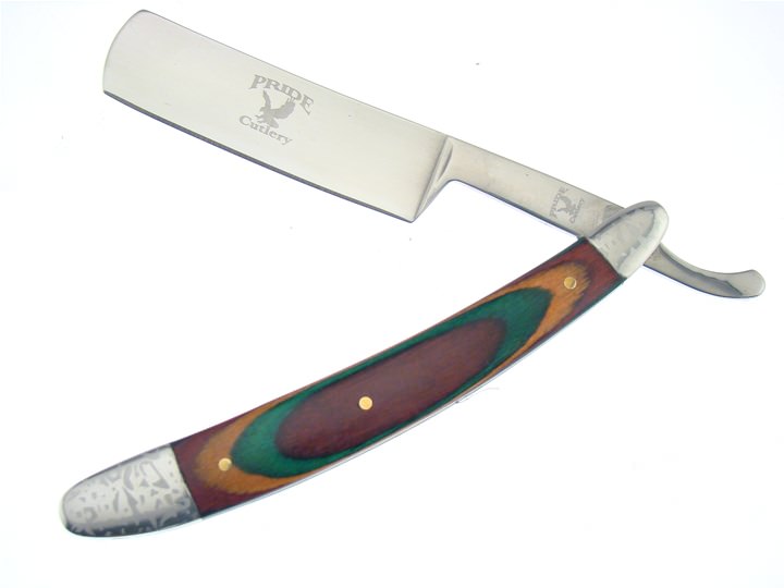 Frostwood Handle Straight Razor Collectible Weapons - Tophatter Daily Deals