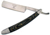Dark Wood Handle Straight Razor - TOPHATTER'S ARMORY DEALS Collectible Weapons - Tophatter Daily Deals