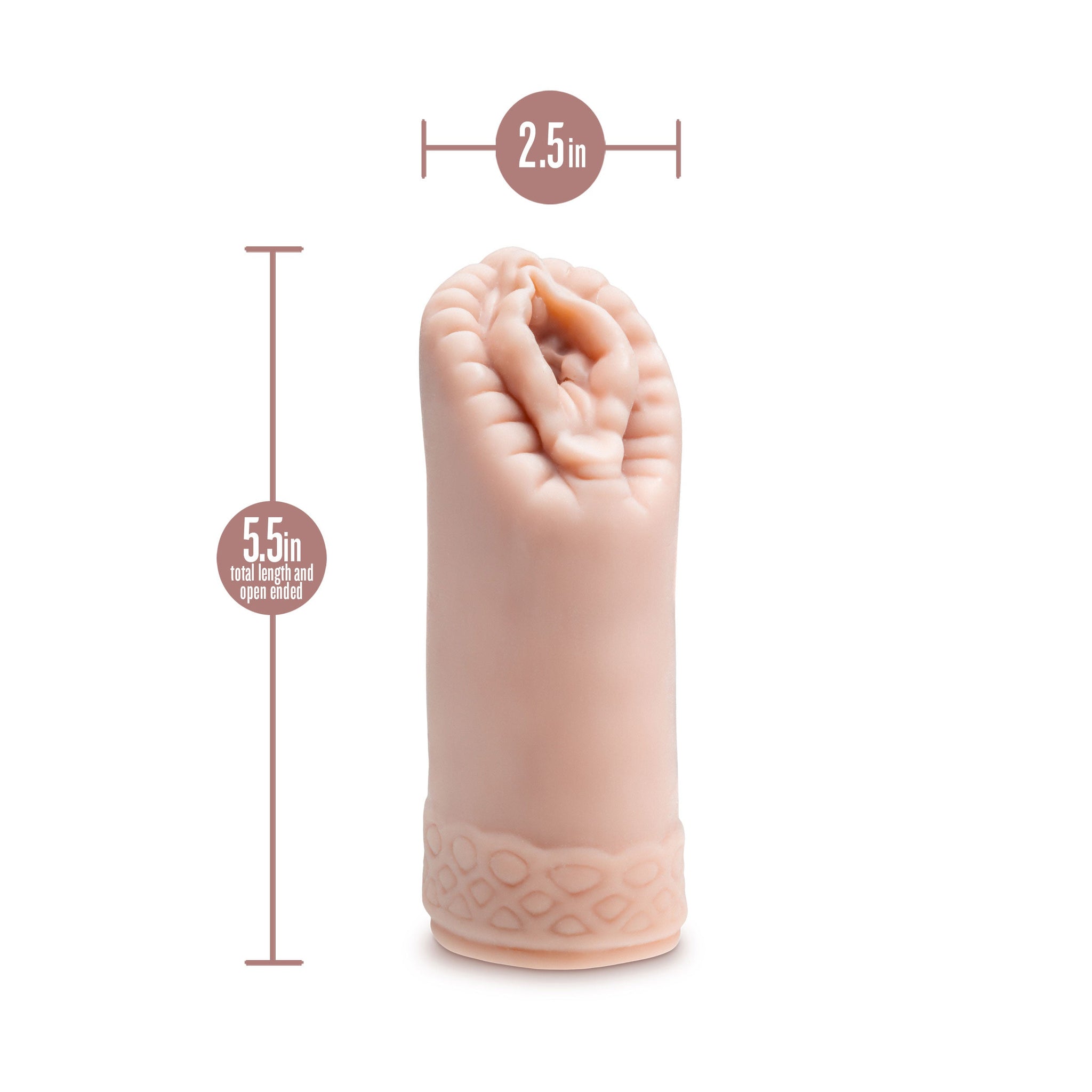 Alyssa Male Stroker in Beige Ultra-Soft X5 Plus Material > Sex Toys For Men > Masturbators > Manual - Tophatter Daily Deals