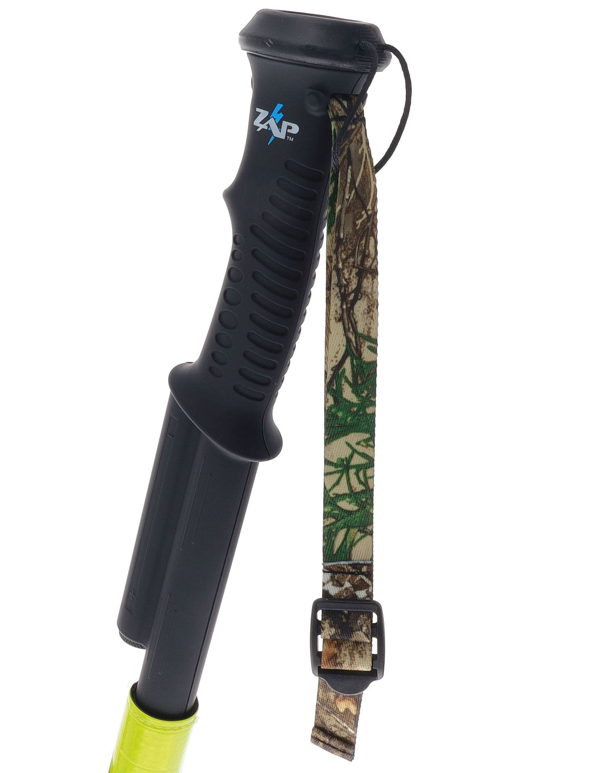 Zap Hike 'n' Strike Stun Gun with Flashlight Hiking Staff Black or Orange Folding Hiking Staffs - Tophatter Daily Deals