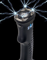 Zap Hike 'n' Strike Stun Gun with Flashlight Hiking Staff Black or Orange Folding Hiking Staffs - Tophatter Daily Deals