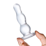 Glas 4 Inch Graduated Bulb Butt Plug > Glass > Toys - Tophatter Daily Deals