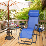 Zero Gravity Chair Cup Holder Clip On Side Tray Garden & Patio - Tophatter Daily Deals