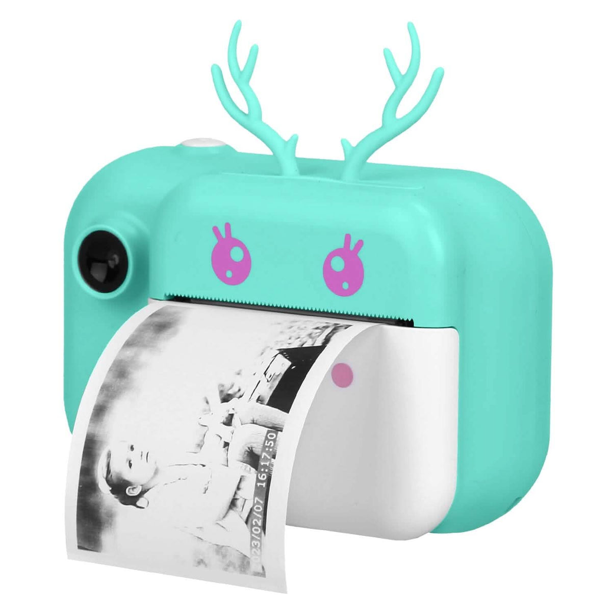 Zero Ink Selfie Camera 1080P HD Video Recorder with Dual Lens 3 Roll Print Papers Cameras & Drones - Tophatter Daily Deals