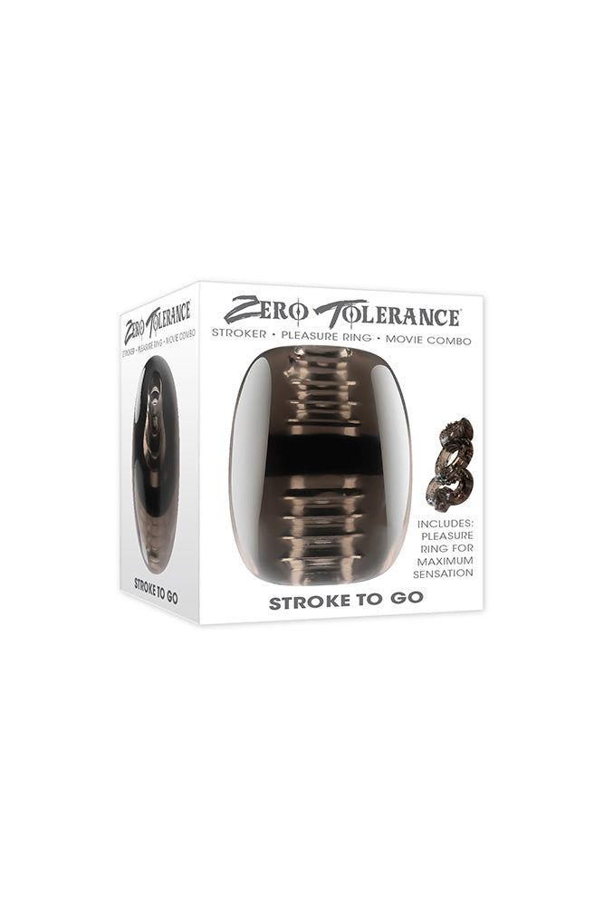Zero Tolerance - Stroke To Go Mini Stroker - Black Sex Toy - Tophatter Daily Deals