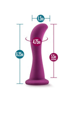 Blush Novelties - Temptasia - Bellatrix - Curved Probe - Purple Sex Toy - Tophatter Daily Deals