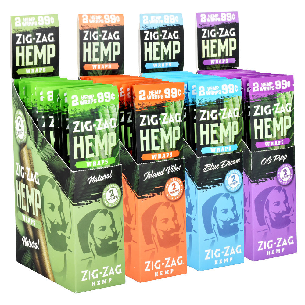 Zig Zag Natural Wraps Blunt Wraps & Leaf Rolls - Tophatter Daily Deals