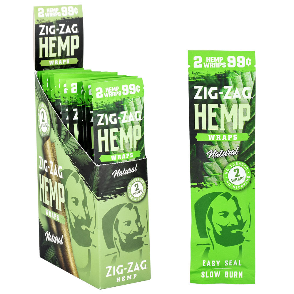 Zig Zag Natural Wraps Natural Blunt Wraps & Leaf Rolls - Tophatter Daily Deals