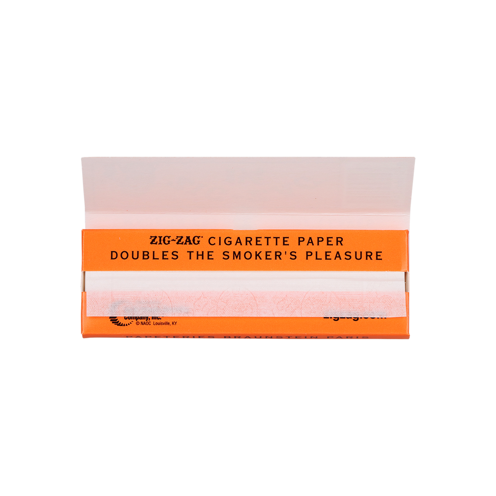 Zig Zag Orange Rolling Papers | 1 1/4 Inch Rolling Papers - Tophatter Daily Deals