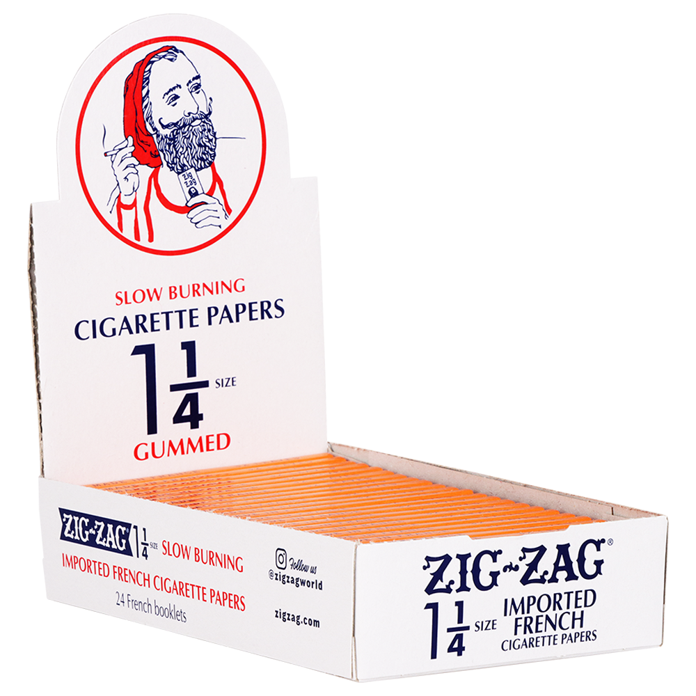 Zig Zag Orange Rolling Papers | 1 1/4 Inch Rolling Papers - Tophatter Daily Deals