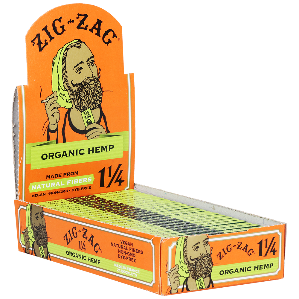 Zig Zag Organic Rolling Papers Full Box Rolling Papers - Tophatter Daily Deals