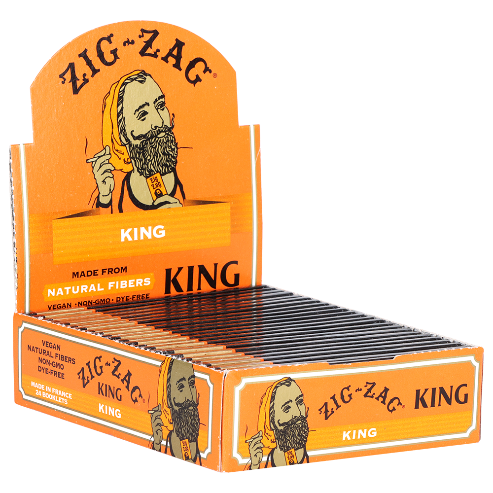 Zig Zag Slow-Burning Rolling Papers Full Box Rolling Papers - Tophatter Daily Deals