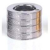 Zinc Alloy Folding Brass Knuckles Self Defense Tools For Women Silver-Zinc Alloy Zinc Alloy Brass Knuckles - Tophatter Daily Deals