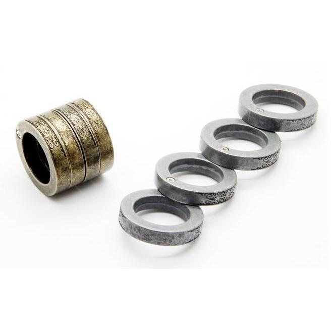 Zinc Alloy Folding Brass Knuckles Self Defense Tools For Women Brass Knuckles - Tophatter Daily Deals