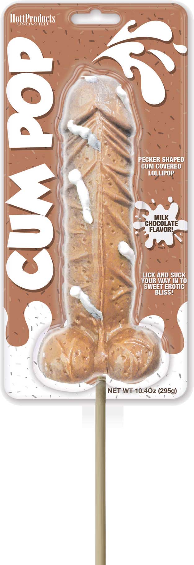 Cum Pops Milk Chocolate – Pecker Shaped Chocolate Lollipops > Novelties > Candy & Edible Items - Tophatter Daily Deals