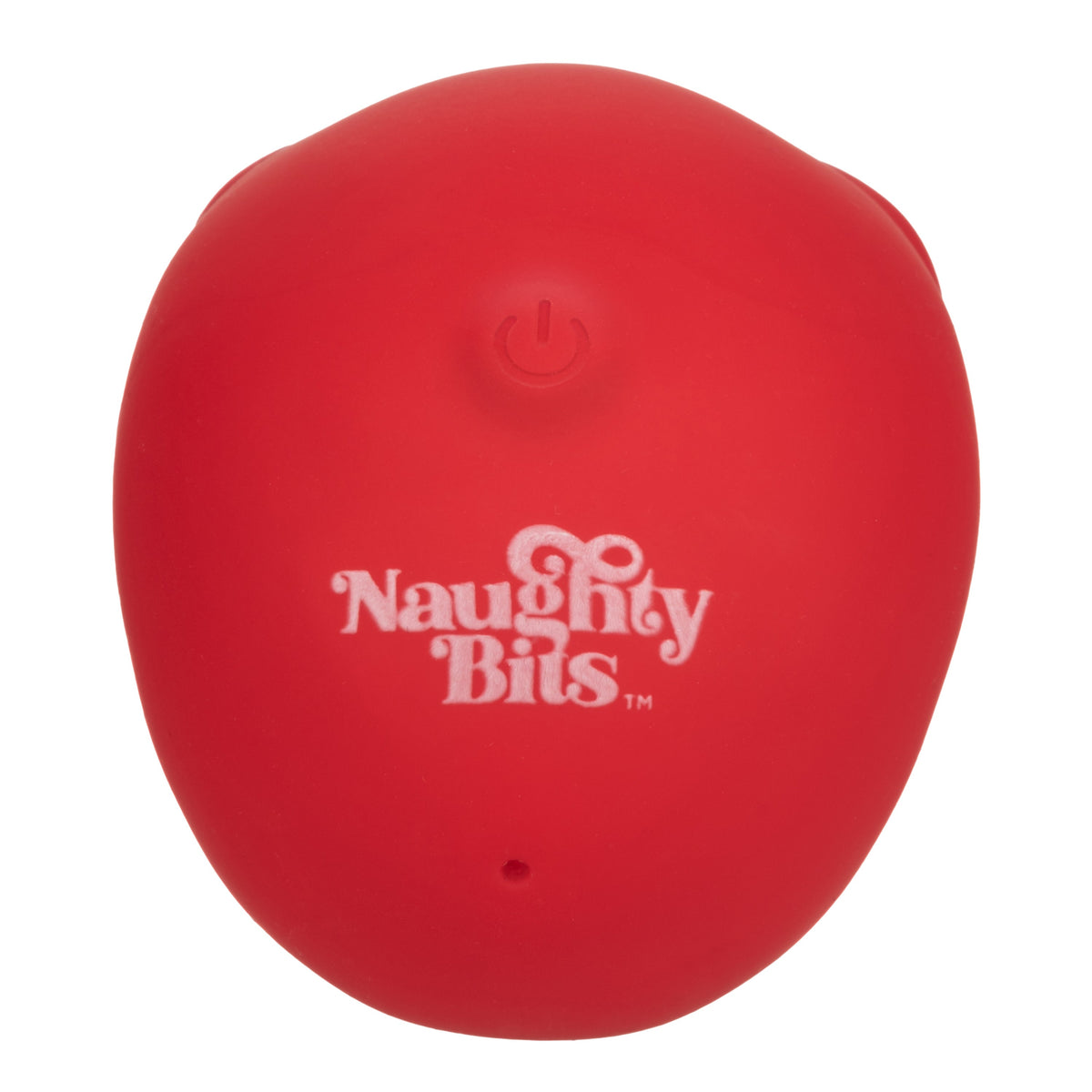 Naughty Bits Bone Head Handheld Massager Red Silicone with 10 Vibration Functions Waterproof Rechargeable > Vibrators > Standard Vibrators - Tophatter Daily Deals