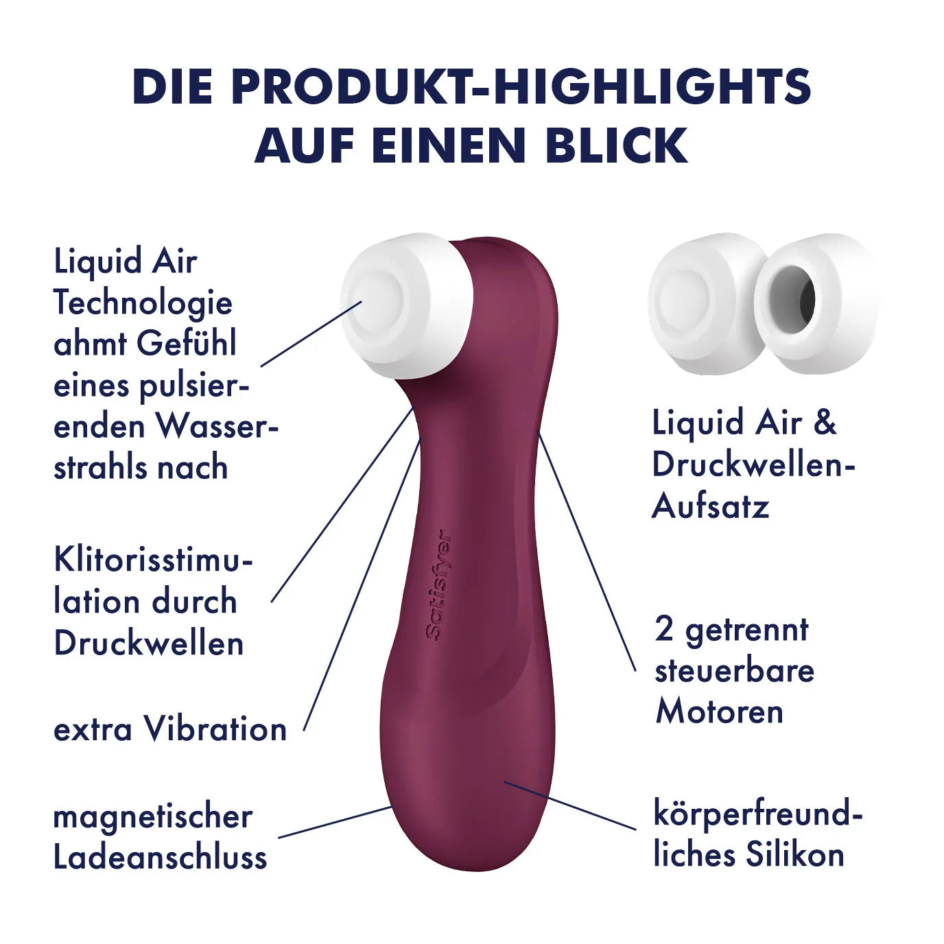 Satisfyer Pro 2 Generation 3 Connect – Liquid Air Technology Vibrator > Sex Toys For Ladies > Air Pulsation - Tophatter Daily Deals