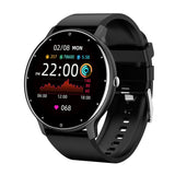 Zl02 Smart Watch 1.28 Inch Smartwatch Fitness Running Watch Black Unbranded Fitness Smart Watch - Tophatter Daily Deals