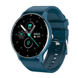 Zl02 Smart Watch 1.28 Inch Smartwatch Fitness Running Watch Blue Smart Watches - Tophatter Daily Deals