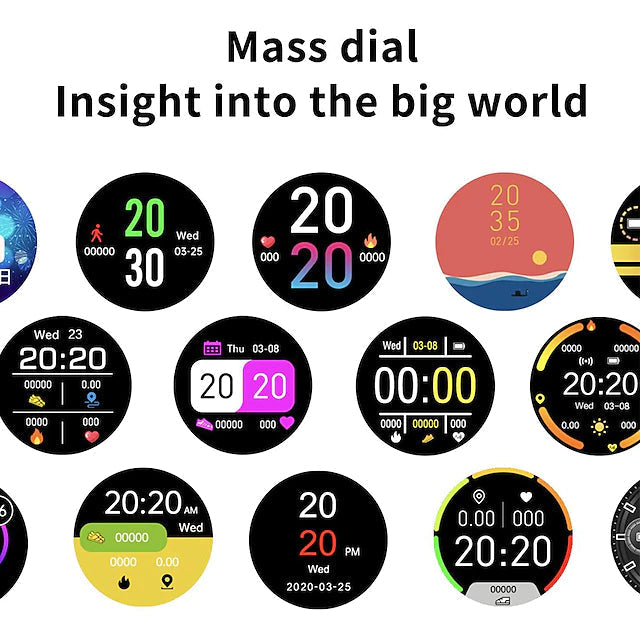 Zl02 Smart Watch 1.28 Inch Smartwatch Fitness Running Watch Unbranded Fitness Smart Watch - Tophatter Daily Deals