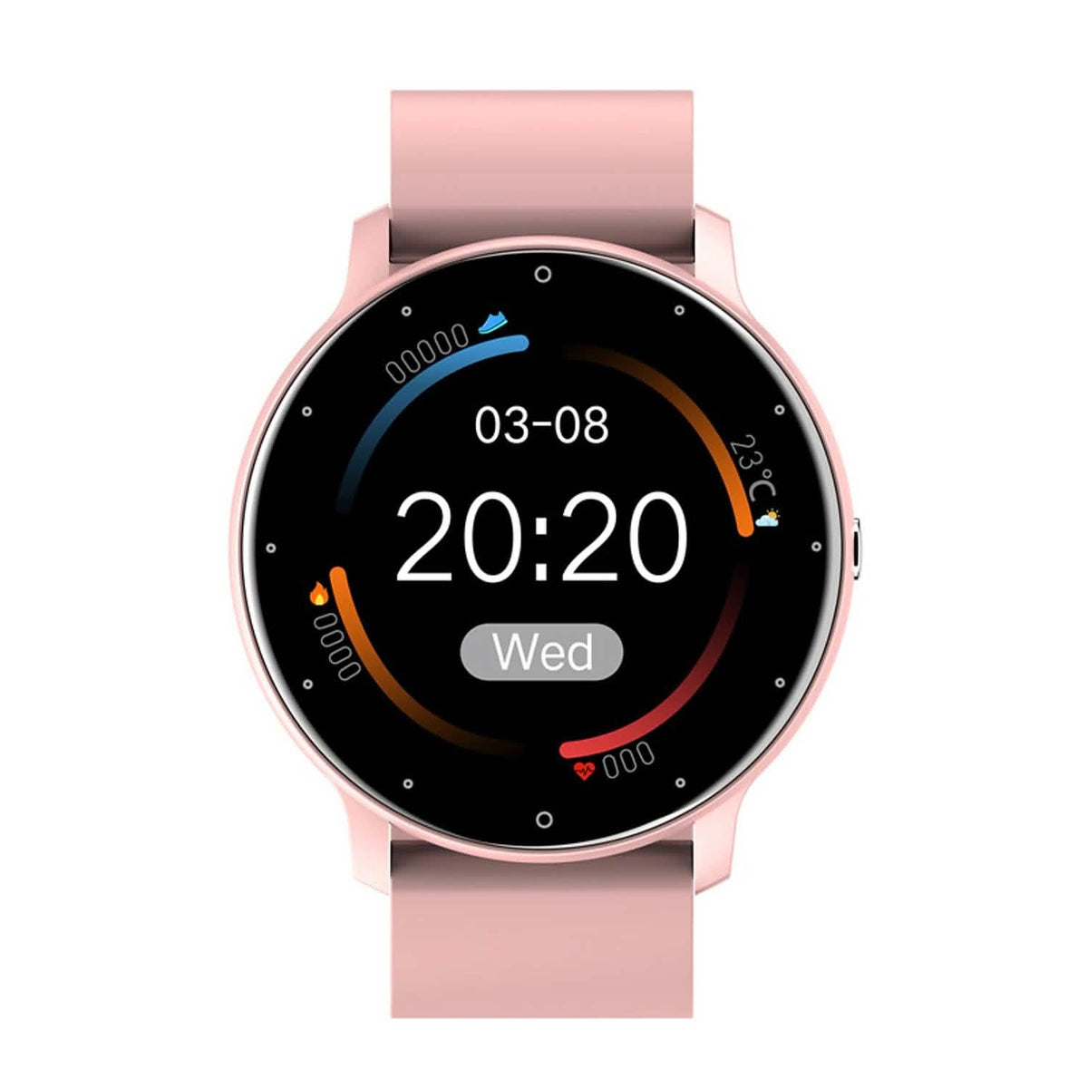 Zl02 Smart Watch 1.28 Inch Smartwatch Fitness Running Watch Smart Watches - Tophatter Daily Deals