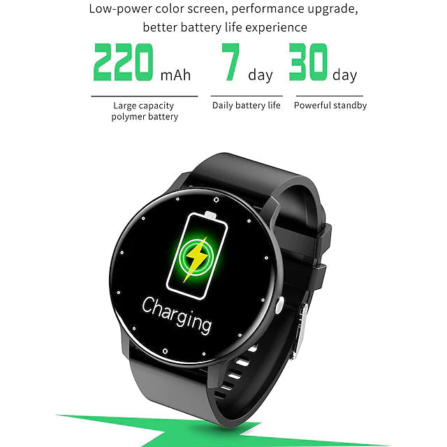 Zl02 Smart Watch 1.28 Inch Smartwatch Fitness Running Watch Unbranded Fitness Smart Watch - Tophatter Daily Deals