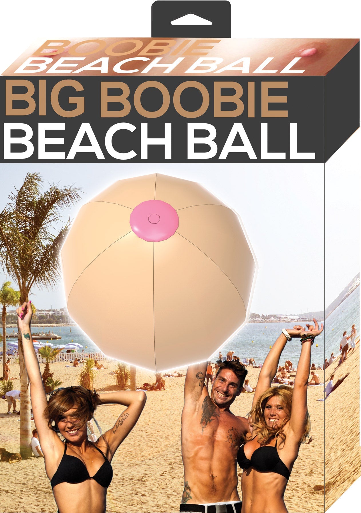 Big Boobie Beach Ball – 30 Inch Durable Jumbo Inflatable Beach Toy > Novelties > Gag Gifts - Tophatter Daily Deals