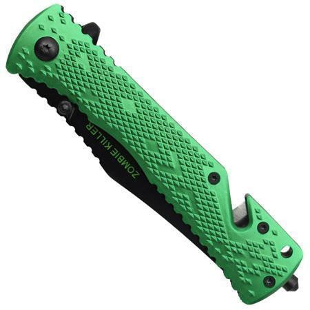 ZOMBIE KILLER Spring Assisted Tactical Knife Knife-Assist - Tophatter Daily Deals