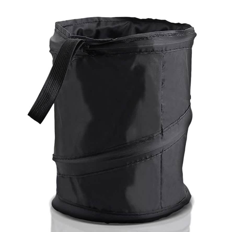 Zone Tech Universal Traveling Portable Car Trash Can Automotive - Tophatter Daily Deals