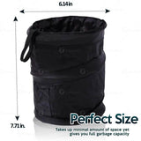 Zone Tech Universal Traveling Portable Car Trash Can Automotive - Tophatter Daily Deals