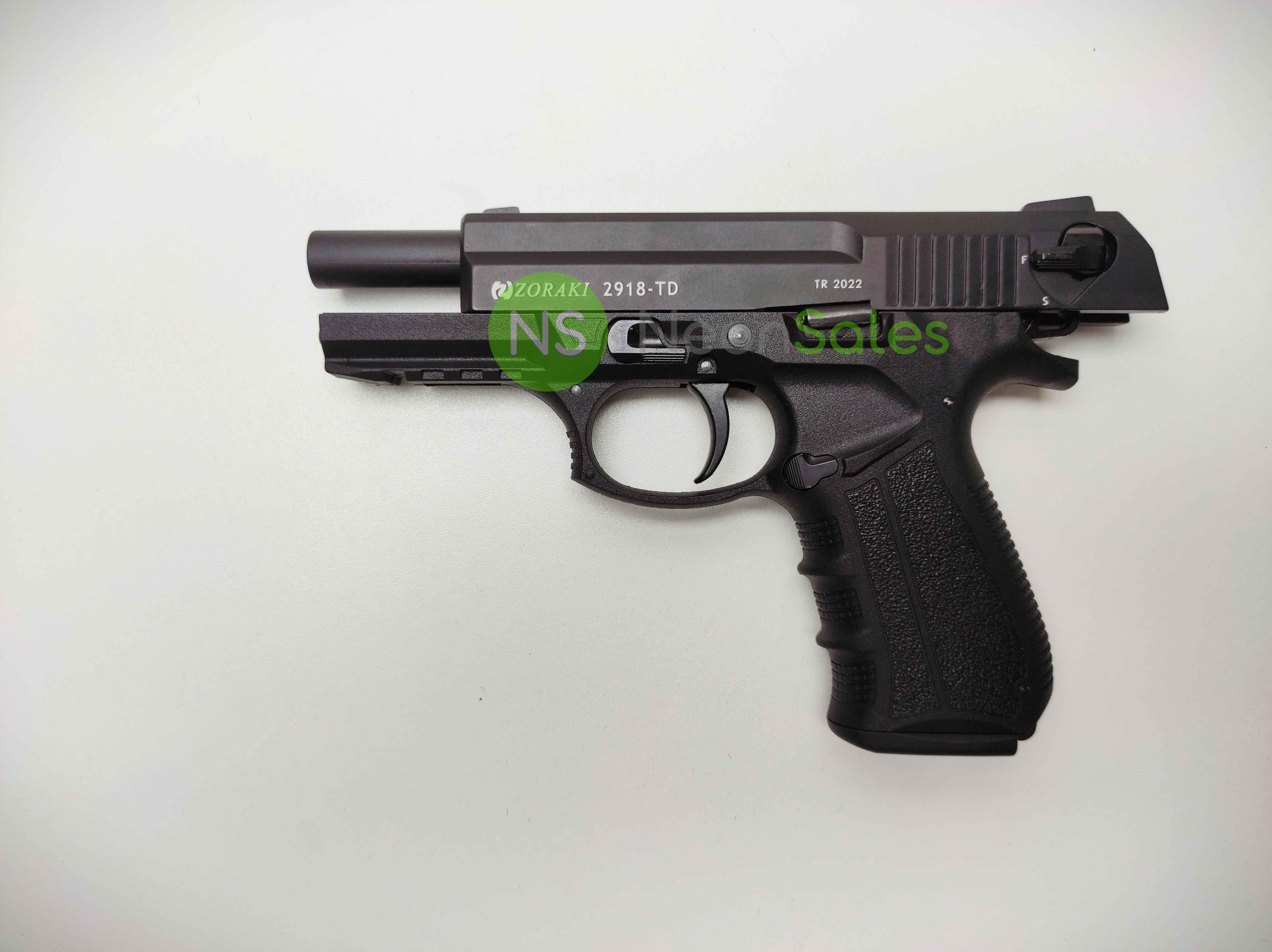 ZORAKI 2918 TD BLANK GUN + 10 BLANKS + HOLSTER - Tophatter's Army Deals COMBOS - Tophatter Daily Deals