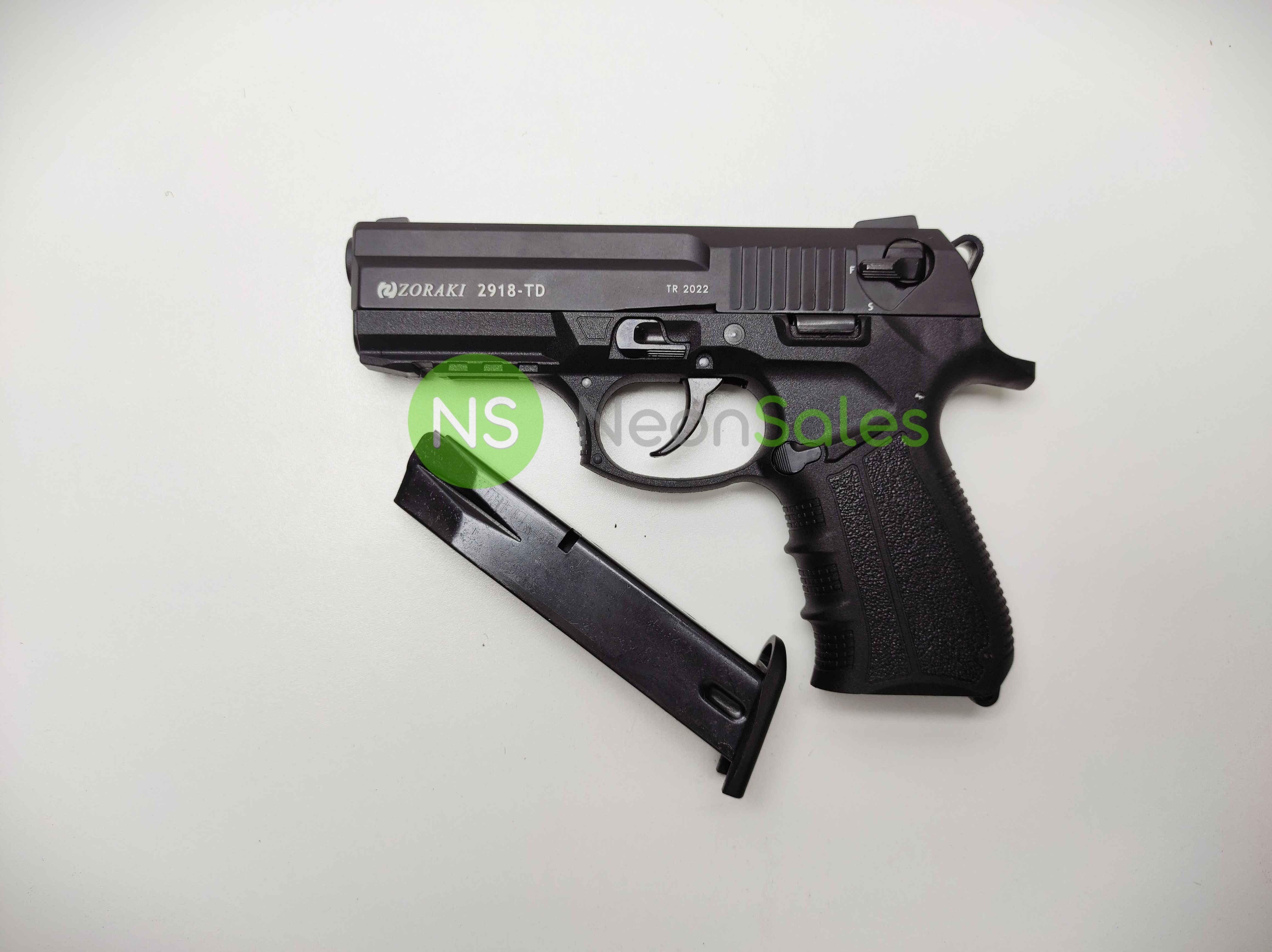 ZORAKI 2918 TD BLANK GUN + 10 BLANKS + HOLSTER - Tophatter's Army Deals COMBOS - Tophatter Daily Deals