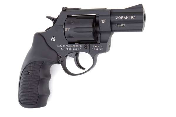 ZORAKI R1-TD BLANK REVOLVER 2.5" - BLACK - Tophatter's Army Deals BLANK GUNS - Tophatter Daily Deals