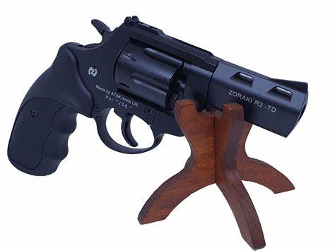 ZORAKI R2-TD BLANK REVOLVER 3" - BLACK - Tophatter's Army Deals BLANK GUNS - Tophatter Daily Deals