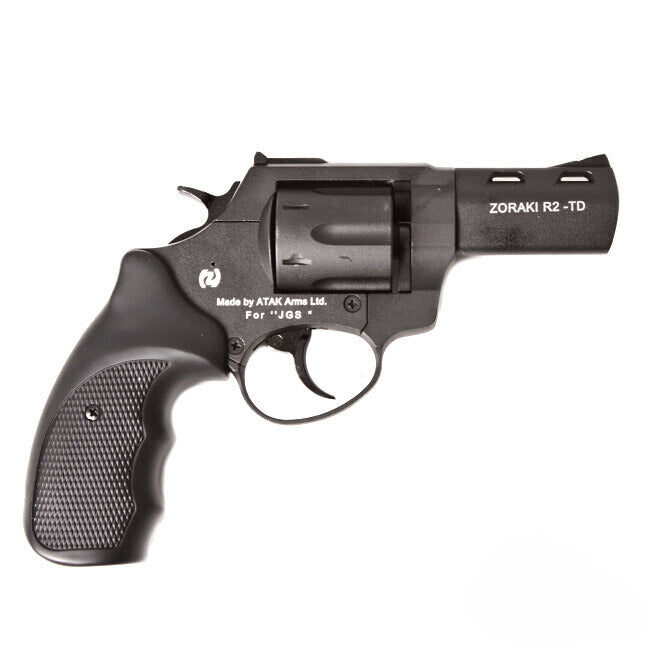 ZORAKI R2-TD BLANK REVOLVER 3" - BLACK - Tophatter's Army Deals BLANK GUNS - Tophatter Daily Deals