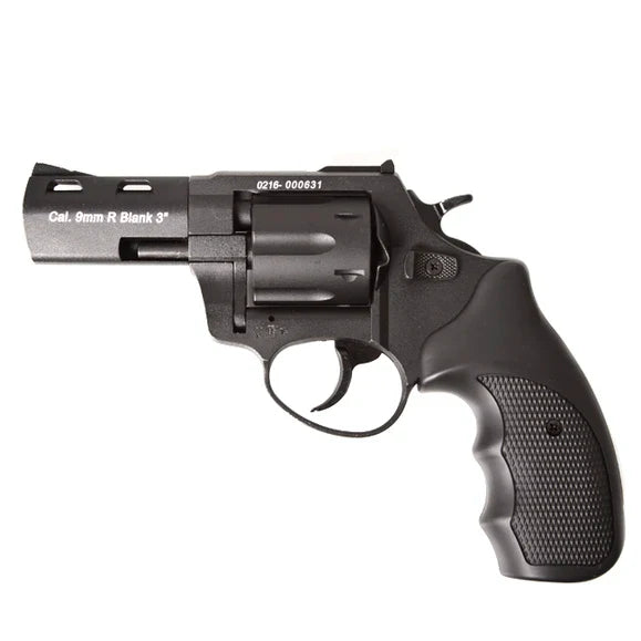ZORAKI R2-TD BLANK REVOLVER 3" - BLACK - Tophatter's Army Deals BLANK GUNS - Tophatter Daily Deals