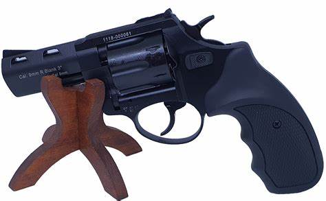 ZORAKI R2-TD BLANK REVOLVER 3" - BLACK - Tophatter's Army Deals BLANK GUNS - Tophatter Daily Deals