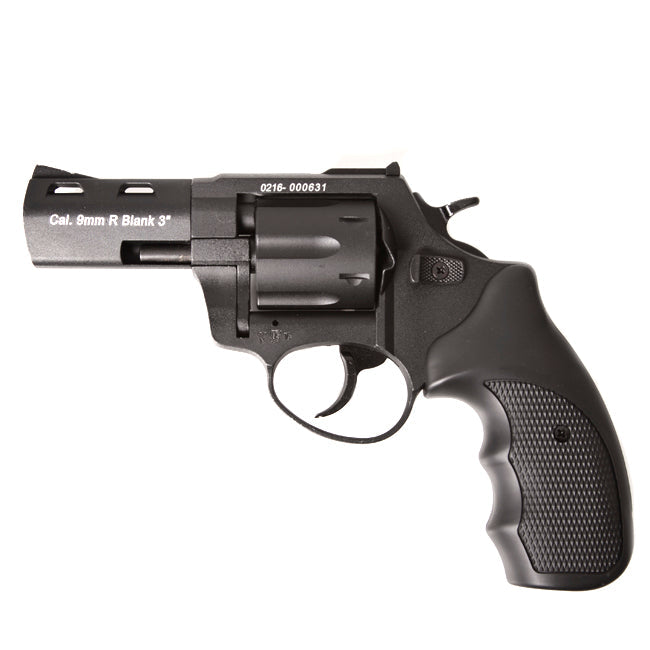 ZORAKI R2-TD BLANK REVOLVER 3" - BLACK - Tophatter's Army Deals BLANK GUNS - Tophatter Daily Deals